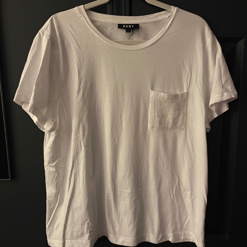 DNKY XL sequined t-shirt